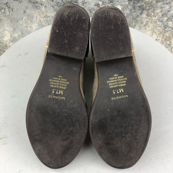 Steve Madden Women's Size 7.5M Midnite Brown Leather Suede Western Ankle Boots - Picture 10 of 14